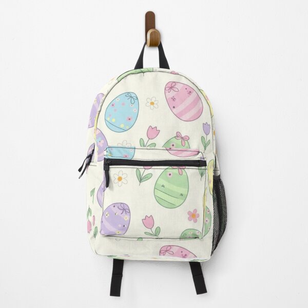 Item preview, Pastel Easter Eggs Pattern with Spring Flowers designed and sold by joleyjl.