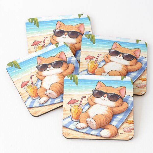 Item preview, cat enjoying designed and sold by RHINOHANDICRAFT.