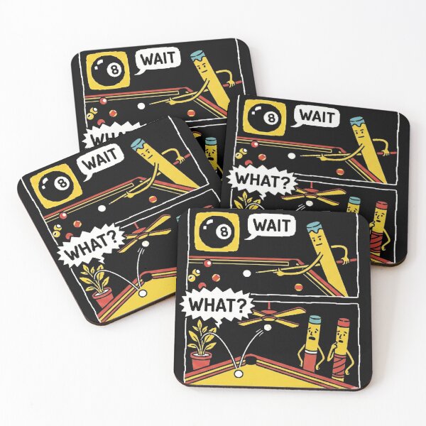 Item preview, Wait What? Funny Billiards Shot designed and sold by Majnon8bp.