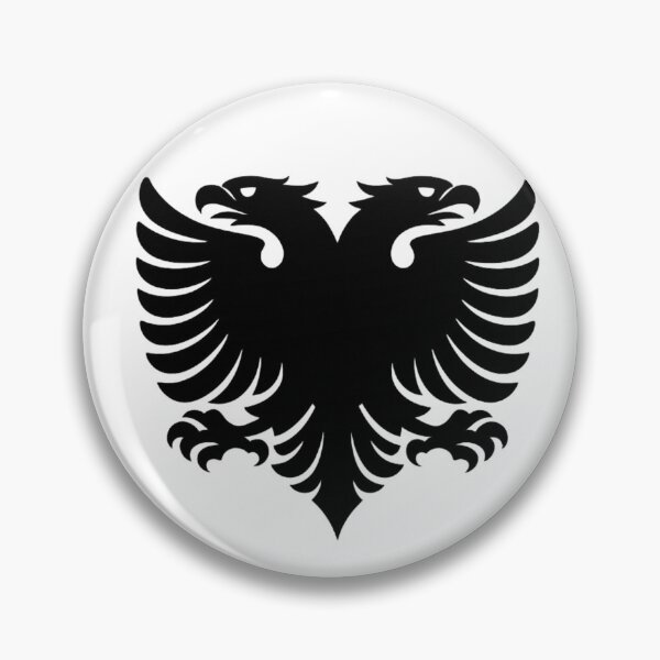 Item preview, Albanian Black Eagle Symbol – Minimal Heritage Design designed and sold by kimkosovo.