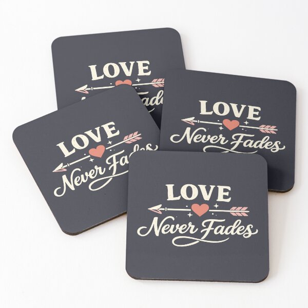 Item preview, Love Never Fades Couple (Pointing Left) – Retro Valentine Heart designed and sold by AxisTheory.