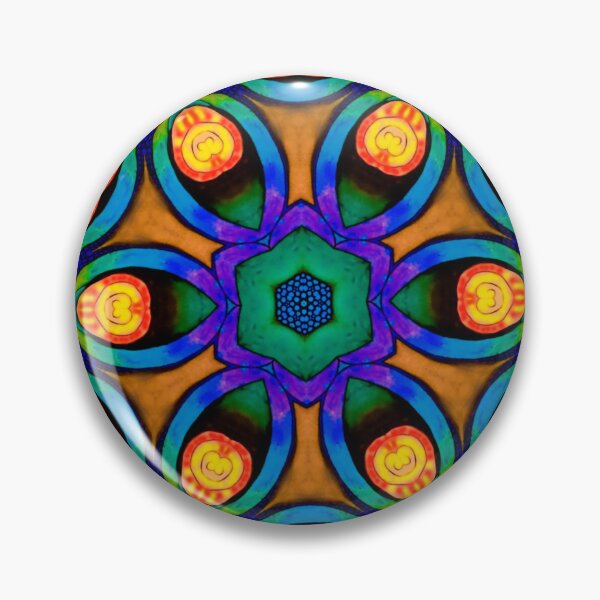 Artikelvorschau, Kaleidoskopische Harmonie: Lebendiges Mandala in Bewegung entworfen und verkauft von Artondra Hall.