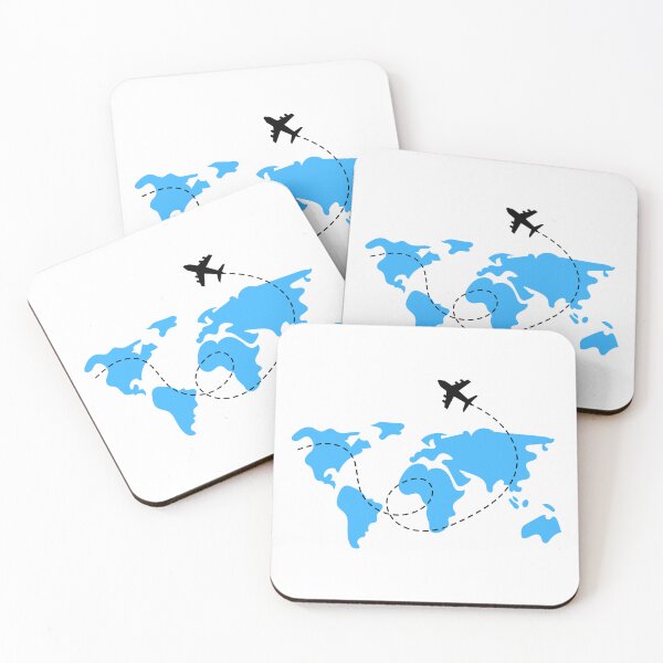 Item preview, Around the world t-shirt. Travel designed and sold by KUKI DESIGNS.