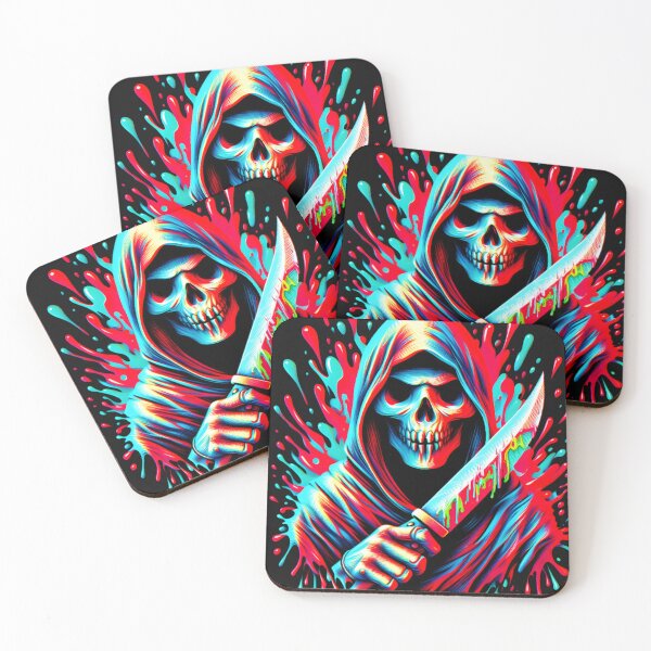 Item preview, Neon Reaper designed and sold by DeadThingsShop.