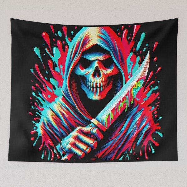 Item preview, Neon Reaper designed and sold by DeadThingsShop.