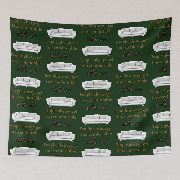 Item preview, Too comfortable with me designed and sold by RedPoppyStudio.
