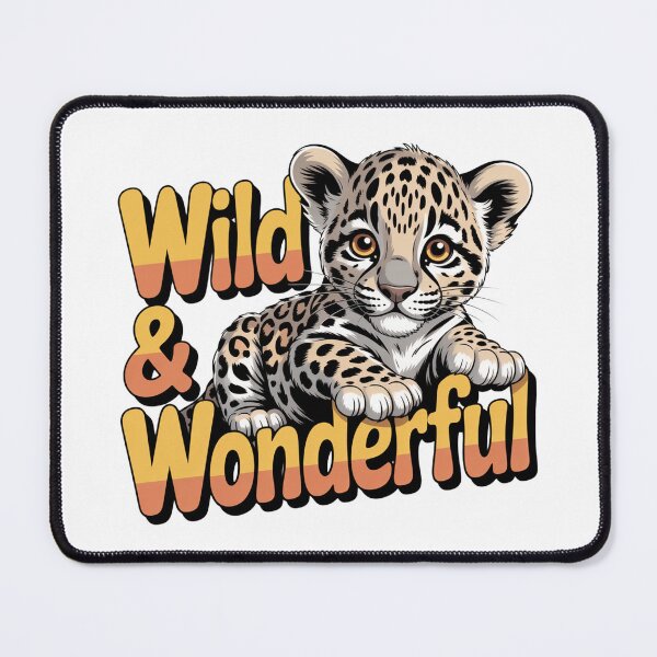Item preview, Wild And Wonderful Clouded Leopard Baby designed and sold by J-CCreations.