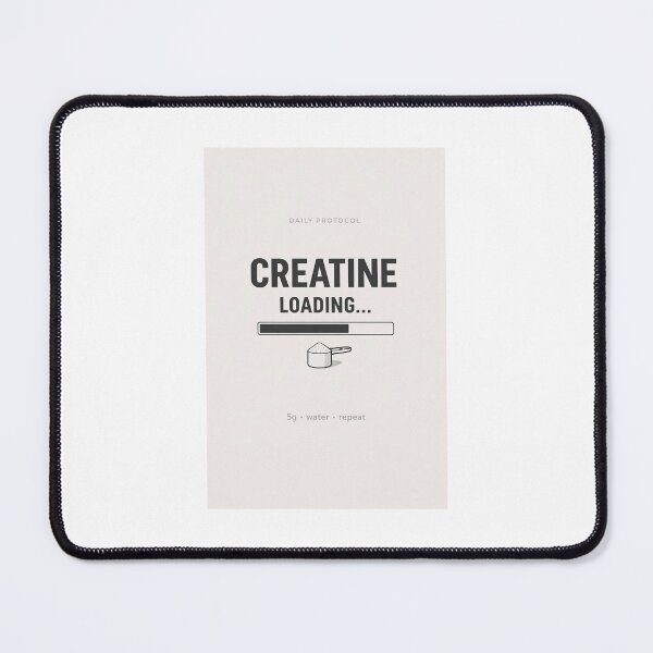 Item preview, Creatine Loading Aesthetic – Modern Fitness Wall Art designed and sold by OopsDesign G.