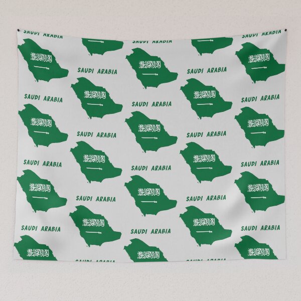 Item preview, Saudi Arabia Map Flag - Proud Saudi Patriotic Heritage designed and sold by mashmosh.