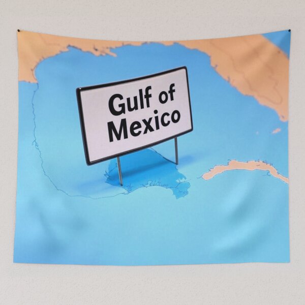 Item preview, Gulf of Mexico: Coastal Map Marker designed and sold by daweave77.