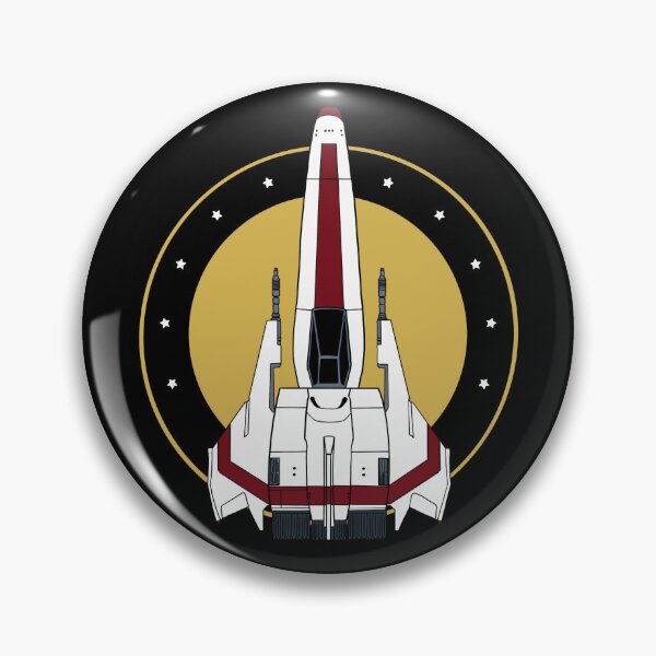 Item preview, Battlestar Galactica Viper Mark II Squadron Patch designed and sold by Imaginary Ink.