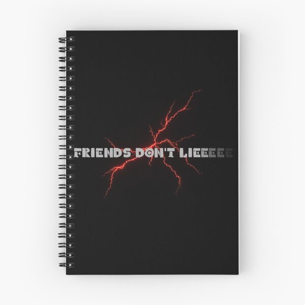 Item preview, Friends Don’t Lie – Stranger Things Inspired Lightning Design designed and sold by Sorelle-Arti.