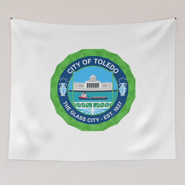 Item preview, Toledo Ohio Glass City Est 1837 Emblem designed and sold by k3rstman1.