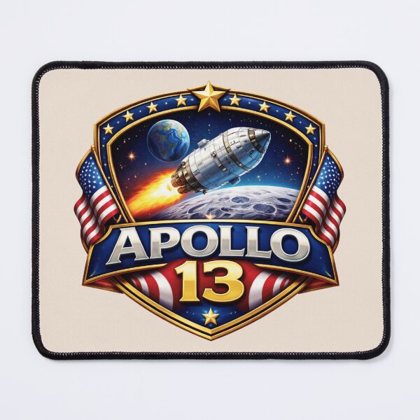 Item preview, Apollo 13 Mission Patch - Iconic Space Exploration Logo designed and sold by Nature's Palette.