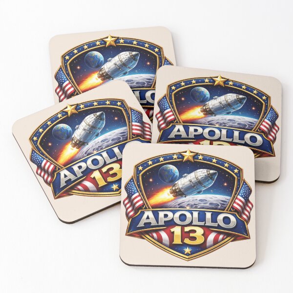 Item preview, Apollo 13 Mission Patch - Iconic Space Exploration Logo designed and sold by Nature's Palette.