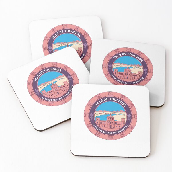 Item preview, Toulouse France Ville Rose City Emblem Vintage designed and sold by k3rstman1.