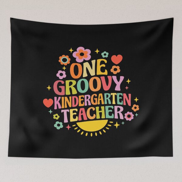 Item preview, One groovy kindergarten teacher designed and sold by HandicraftArt.