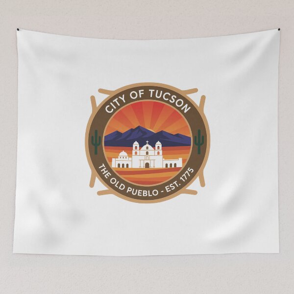 Item preview, Historic Tucson Arizona City Old Pueblo Mission designed and sold by k3rstman1.