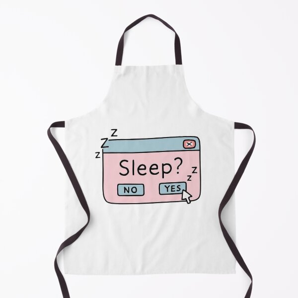 Item preview, Sleep? YES / NO designed and sold by JanieMcClure.