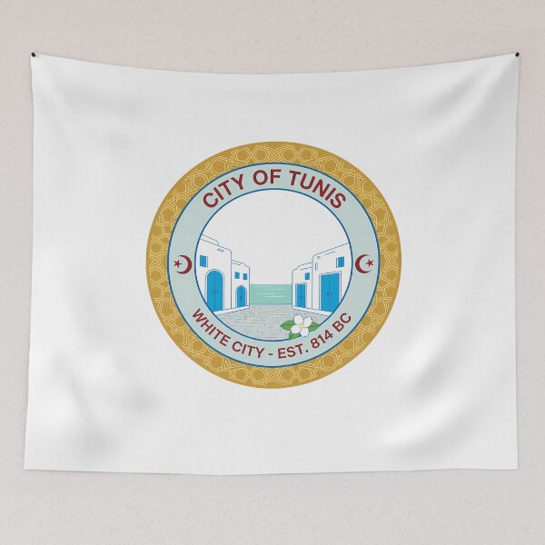 Item preview, Tunis White City Historical Est 814 BC Emblem designed and sold by k3rstman1.