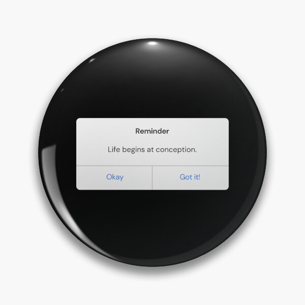 Item preview, Life begins at conception! designed and sold by maddieelysse.