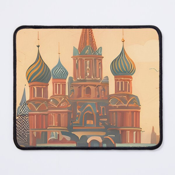 Item preview, Moscow Architecture – Minimalist City Wall Art designed and sold by Minimal Calm.