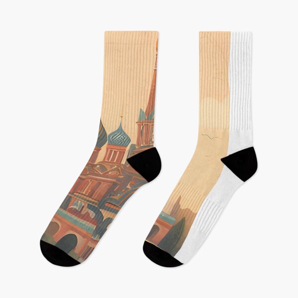 Item preview, Moscow Architecture – Minimalist City Wall Art designed and sold by Minimal Calm.