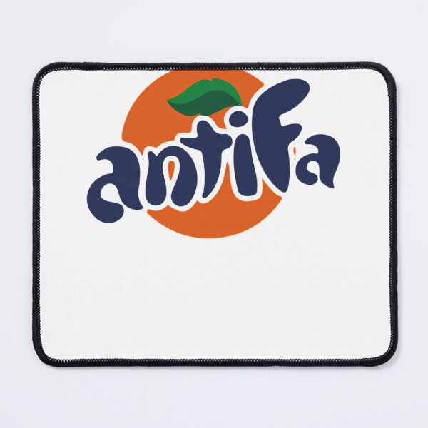 Artikelvorschau, Antifa-Logo in Orange entworfen und verkauft von Roachwaifu.