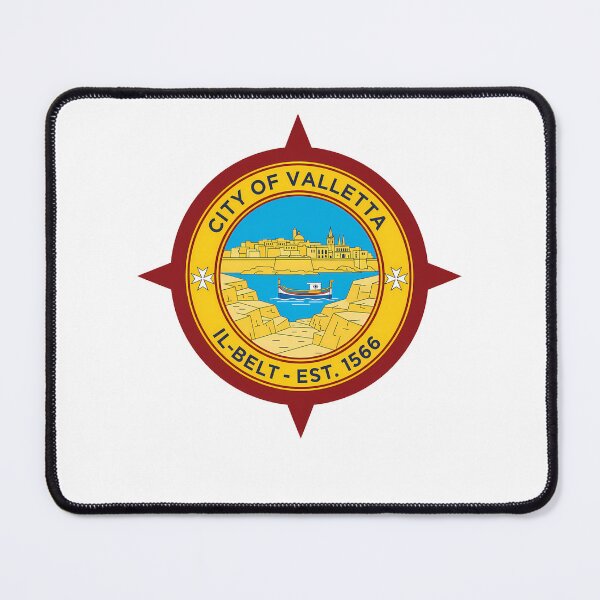 Item preview, Valletta Malta City Emblem Est. 1566 Historic Seal designed and sold by k3rstman1.