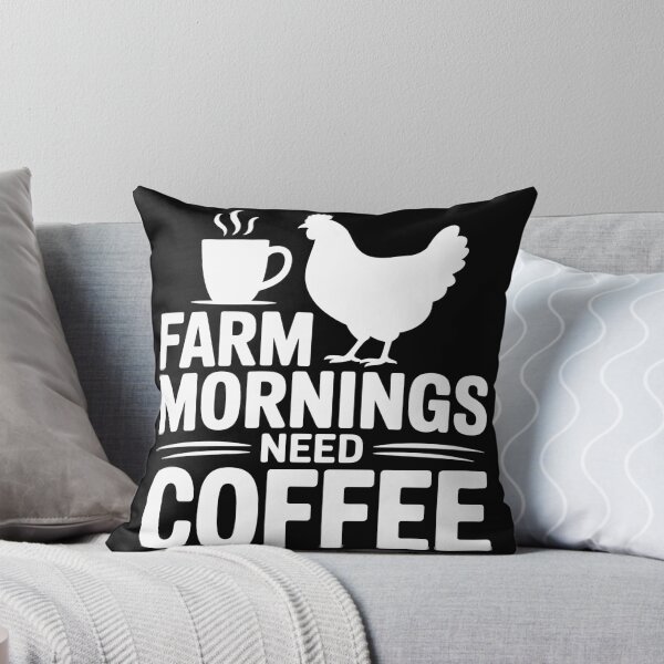 Item preview, Farm Mornings Need Coffee designed and sold by theartfulaspie.