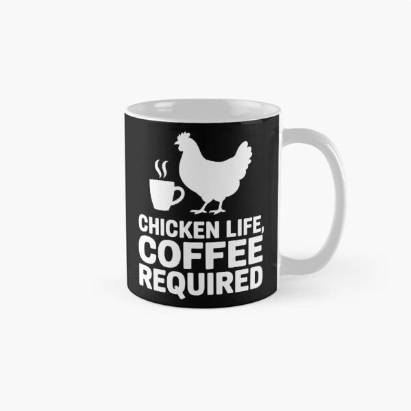 Item preview, Chicken Life, Coffee Required designed and sold by theartfulaspie.