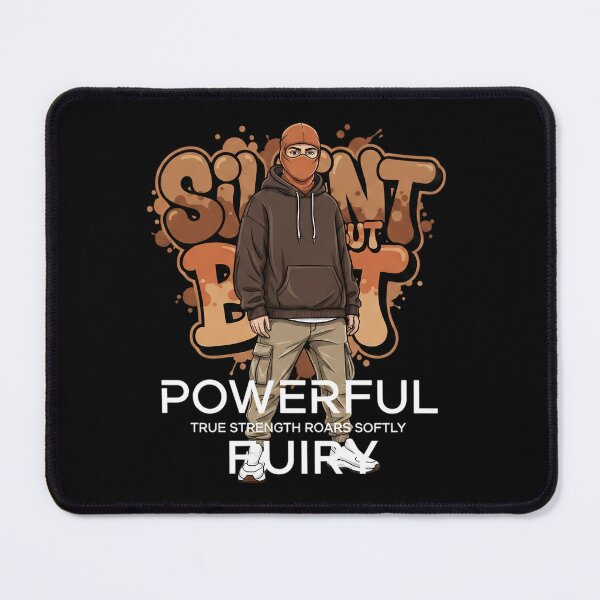 Item preview, Silent But Powerful Urban Streetwear Masked Character designed and sold by FUIRY .