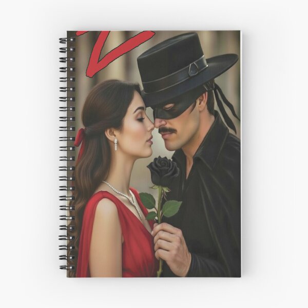 Item preview, Zorro - Masked Romance with Black Rose  designed and sold by Foxglovers Studio .