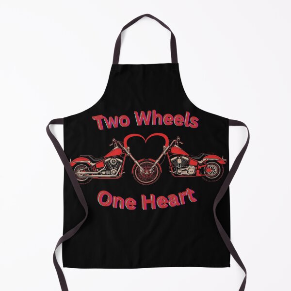 Item preview,   Two wheels  one heart- Valentine’s Motocycle  designed and sold by YourTrendyTees.