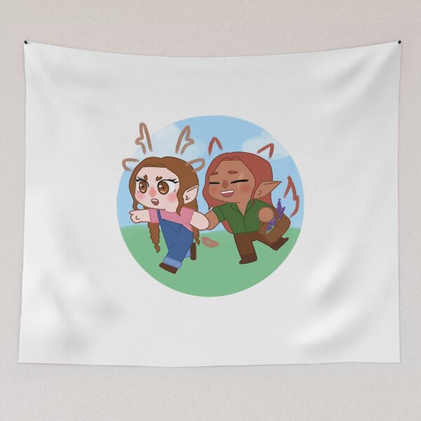 Item preview, The Fox and the Fawn designed and sold by starstrucklav.