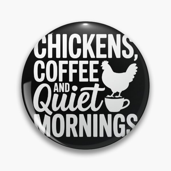 Item preview, Chickens, Coffee, and Quiet Mornings designed and sold by theartfulaspie.