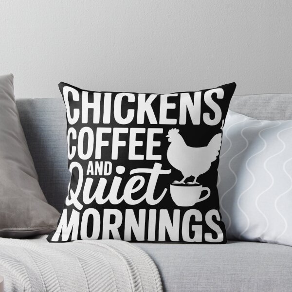 Item preview, Chickens, Coffee, and Quiet Mornings designed and sold by theartfulaspie.