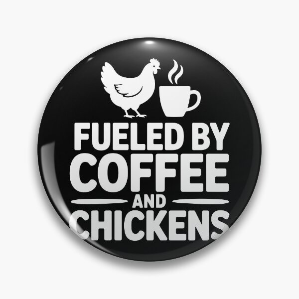 Item preview, Fueled by Coffee and Chickens designed and sold by theartfulaspie.