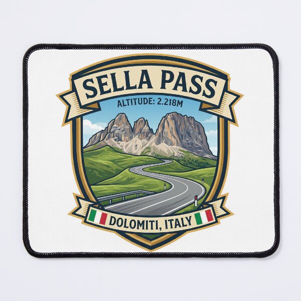 Item preview, Sella Pass - European Mountain Pass designed and sold by enzoade.
