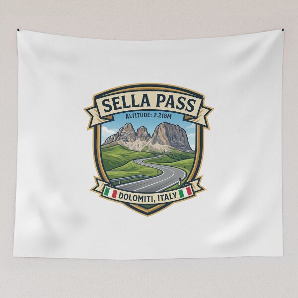 Item preview, Sella Pass - European Mountain Pass designed and sold by enzoade.