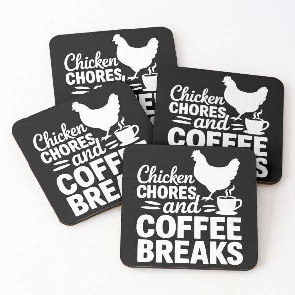 Item preview, Chicken Chores and Coffee Breaks designed and sold by theartfulaspie.