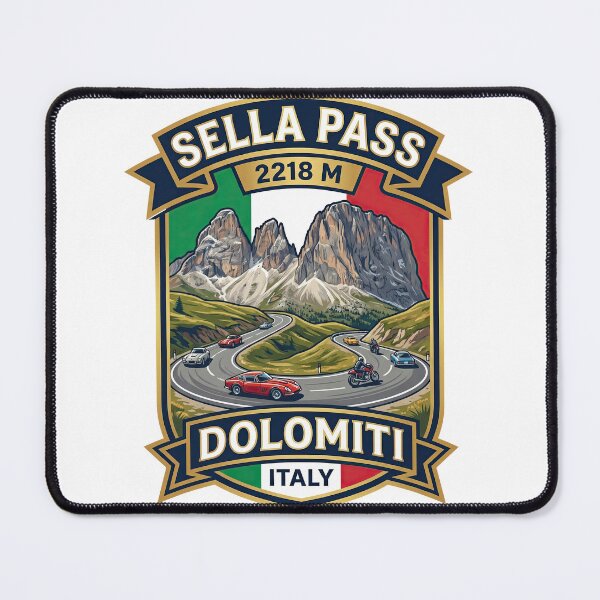 Item preview, Sella Pass - Motorsport Road Italy designed and sold by enzoade.