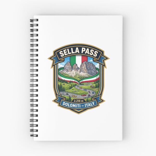 Item preview, Sella Pass - Motorcycle Alpine Road designed and sold by enzoade.