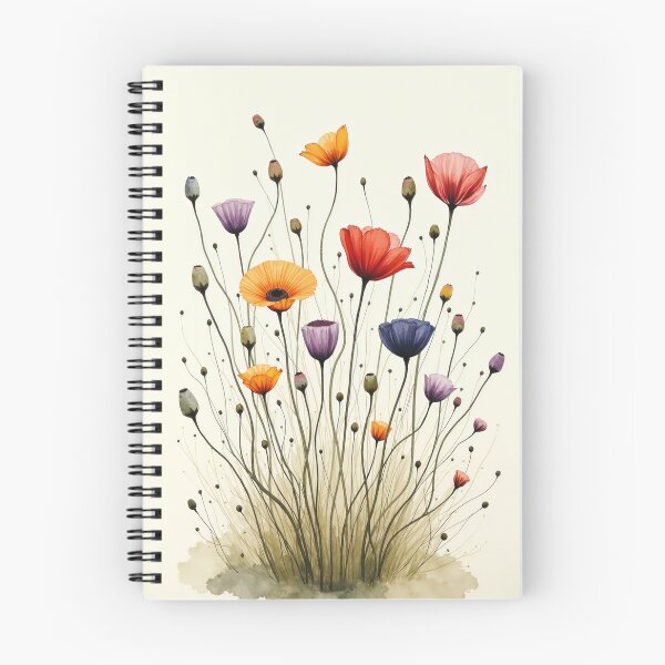 Item preview, Vintage Style Wildflower Botanical Illustration designed and sold by Stripe Wall Studio.