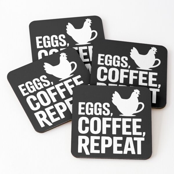 Item preview, Eggs, Coffee, Repeat designed and sold by theartfulaspie.
