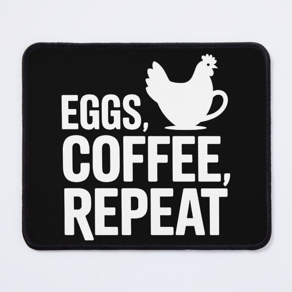 Item preview, Eggs, Coffee, Repeat designed and sold by theartfulaspie.