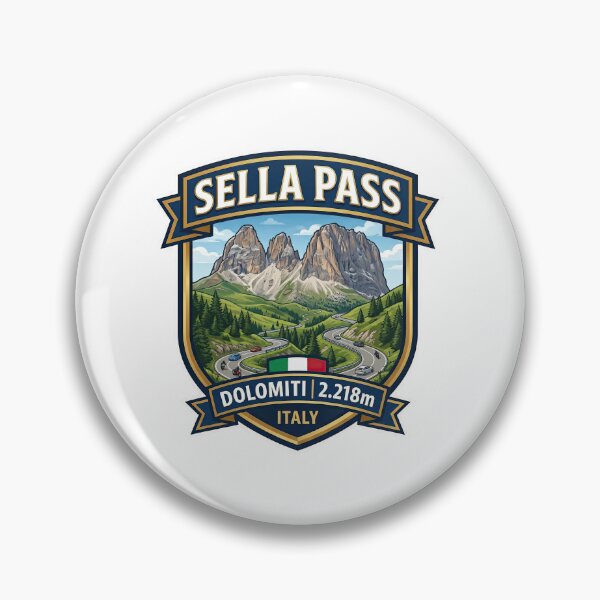 Item preview, Sella Pass - Famous Dolomites Pass designed and sold by enzoade.