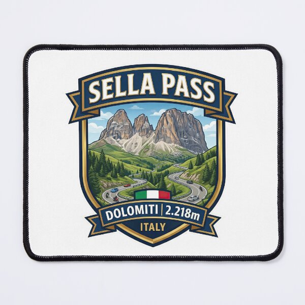 Item preview, Sella Pass - Famous Dolomites Pass designed and sold by enzoade.
