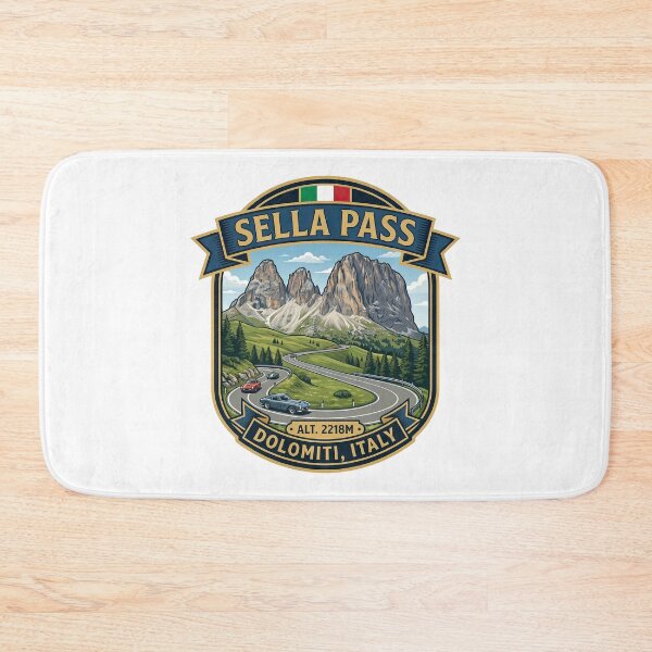 Item preview, Sella Pass - Scenic Mountain Route designed and sold by enzoade.