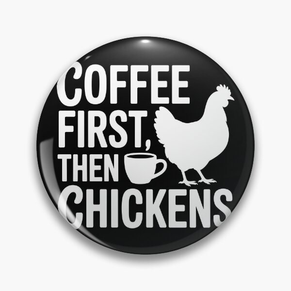 Item preview, Coffee First, Then Chickens designed and sold by theartfulaspie.